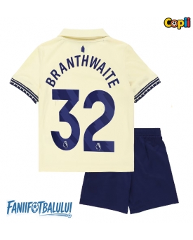 Everton Jarrad Branthwaite #32 Echipament de Fotbal Replică 2025-26 Copii Deplasare (+ Șorturi)